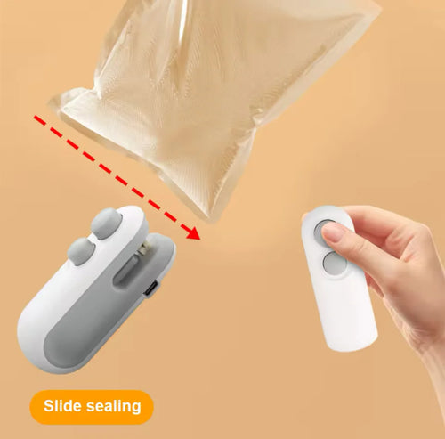 Mini Heat Bag Sealer – USB Rechargeable