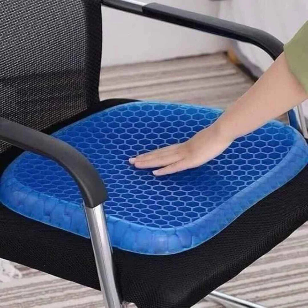Egg Gel Seat Cushion – Non-Slip Honeycomb Design